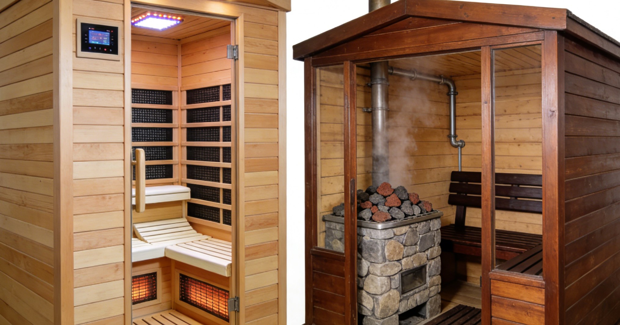 Infragorri urruneko sauna vs sauna tradizionala zein da hobea?