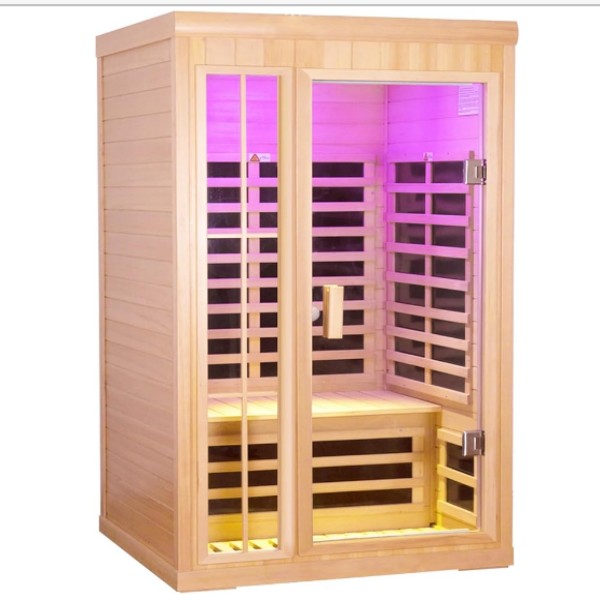 Familia Urruneko Infragorriko Sauna gela bikoitza