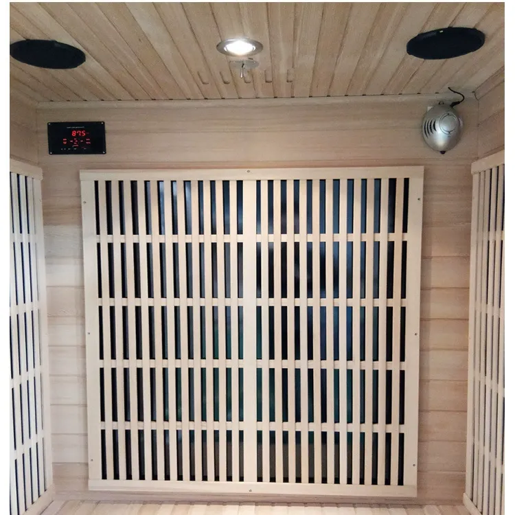 Espektro osoko infragorrien etxeko sauna (2 lagunentzako edukiera)