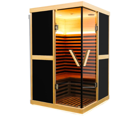 Etxeko mugikorra 2 pertsonako sauna gela infragorria