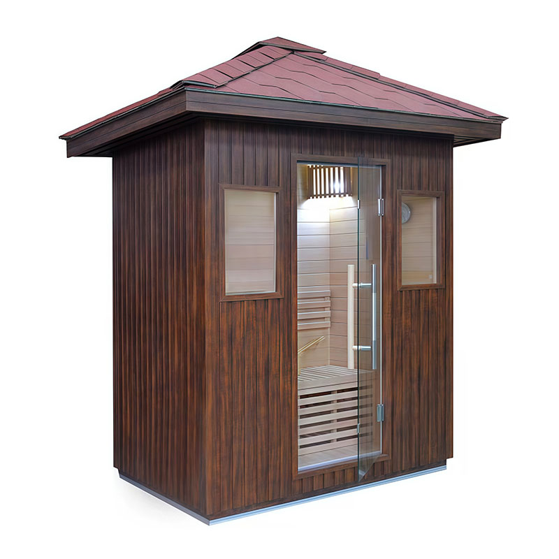 Kanpoko Egurrezko Sauna