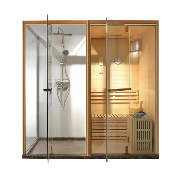 Dutxa eta lurrun sauna gela